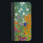 Gustav Klimt - Blumengarten iPhone 8/7 Geldbeutel-Hülle<br><div class="desc">Blumengarten - Gustav Klimt 1905-1907</div>