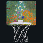 Gustav Klimt - Blumengarten Mini Basketball Netz<br><div class="desc">Blumengarten - Gustav Klimt 1905-1907</div>