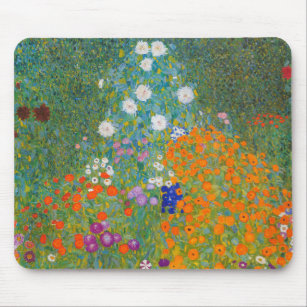 Gustav Klimt - Blumengarten Mousepad