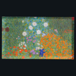Gustav Klimt - Blumengarten Platzkartenhalter<br><div class="desc">Blumengarten - Gustav Klimt 1905-1907</div>