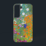 Gustav Klimt - Blumengarten Samsung Galaxy Hülle<br><div class="desc">Blumengarten - Gustav Klimt 1905-1907</div>