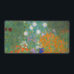 Gustav Klimt - Blumengarten Schreibtischunterlage<br><div class="desc">Blumengarten - Gustav Klimt 1905-1907</div>