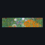 Gustav Klimt - Blumengarten Serviettenband<br><div class="desc">Blumengarten - Gustav Klimt 1905-1907</div>