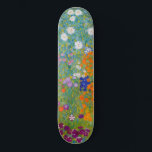 Gustav Klimt - Blumengarten Skateboard<br><div class="desc">Blumengarten - Gustav Klimt 1905-1907</div>