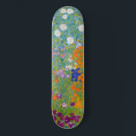Gustav Klimt - Blumengarten Skateboard<br><div class="desc">Blumengarten - Gustav Klimt 1905-1907</div>