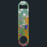 Gustav Klimt - Blumengarten Speed Flaschenöffner<br><div class="desc">Blumengarten - Gustav Klimt 1905-1907</div>
