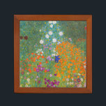 Gustav Klimt - Blumengarten Stifthalter<br><div class="desc">Blumengarten - Gustav Klimt 1905-1907</div>
