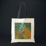 Gustav Klimt - Blumengarten Tragetasche<br><div class="desc">Blumengarten - Gustav Klimt 1905-1907</div>