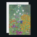 Gustav Klimt Blumengarten Vintag Jugendstil<br><div class="desc">Gustav Klimt Blumengarten Vintages Jugendstil Malerei 1907 Kunsthandwerk</div>