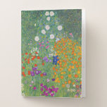 Gustav Klimt Blumengarten Vintag Jugendstil Bewerbungsmappe<br><div class="desc">Gustav Klimt Blumengarten Vintages Jugendstil Malerei 1907 Kunsthandwerk</div>