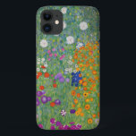 Gustav Klimt Blumengarten Vintag Jugendstil Case-Mate iPhone Hülle<br><div class="desc">Gustav Klimt Blumengarten Vintages Jugendstil Malerei 1907 Kunsthandwerk</div>