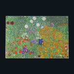 Gustav Klimt Blumengarten Vintag Jugendstil Fußmatte<br><div class="desc">Gustav Klimt Blumengarten Vintages Jugendstil Malerei 1907 Kunsthandwerk</div>