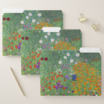 Gustav Klimt Blumengarten Vintag Jugendstil Papiermappe<br><div class="desc">Gustav Klimt Blumengarten Vintages Jugendstil Malerei 1907 Kunsthandwerk</div>