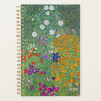 Gustav Klimt Blumengarten Vintag Jugendstil