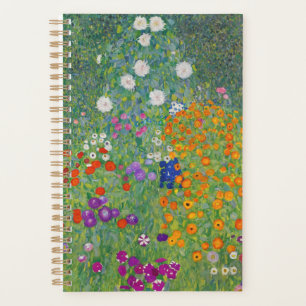 Gustav Klimt Blumengarten Vintage Art Nouveau Planer