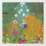 Gustav Klimt - Blumengarten Wandaufkleber<br><div class="desc">Blumengarten - Gustav Klimt 1905-1907</div>