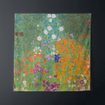 Gustav Klimt - Blumengarten Wandteppich<br><div class="desc">Blumengarten - Gustav Klimt 1905-1907</div>