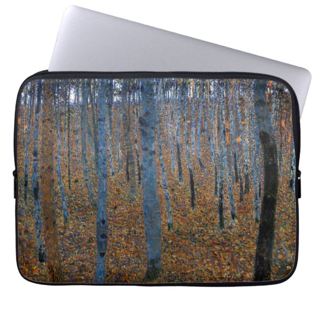 Gustav Klimt - Buche Grove I Laptopschutzhülle (Vorderseite)