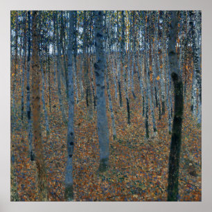 Gustav Klimt - Buche Grove I Poster