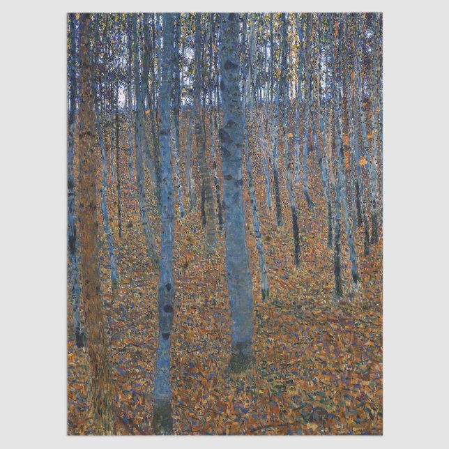 Gustav Klimt - Buche Grove I Seidenpapier (Von Creator hochgeladen)