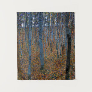 Gustav Klimt - Buchenhain I Wandteppich
