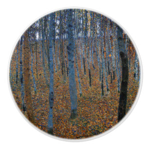 Gustav Klimt - Buchenwald I Keramikknauf