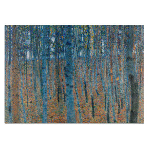 Gustav Klimt Buchenwald Vintage Fine Art Schneidebrett