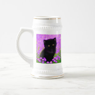 Gustav Klimt Cat Bierglas