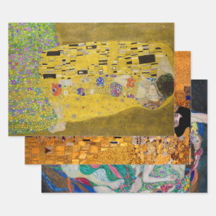 Gustav Klimt Collection, Decoupage Geschenkpapier Set