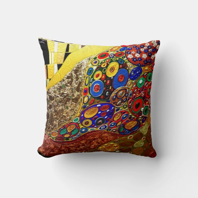 Gustav Klimt Cushion Kissen (Vorderseite)