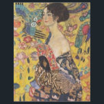 Gustav Klimt - Dame mit Fan-Malerei<br><div class="desc">Gustav Klimt - Dame mit Fan-Malerei. Klassische Kunstwerke eines der weltberühmtesten Maler</div>