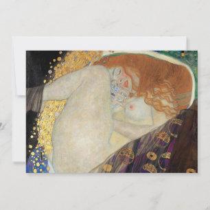 Gustav Klimt - Danae Dankeskarte