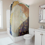 Gustav Klimt - Danae Duschvorhang<br><div class="desc">Danae - Gustav Klimt,  Oil on Leinwand,  1907</div>