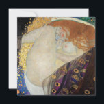 Gustav Klimt - Danae Einladung<br><div class="desc">Danae - Gustav Klimt,  Oil on Leinwand,  1907</div>