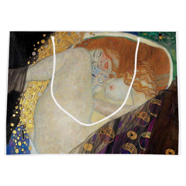 Gustav Klimt - Danae Große Geschenktüte (Vorderseite)