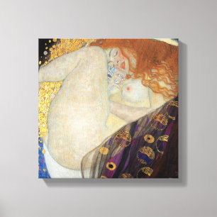 Gustav Klimt - Danae Leinwanddruck
