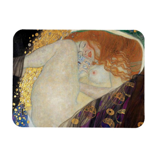 Gustav Klimt - Danae Magnet (Horizontal)