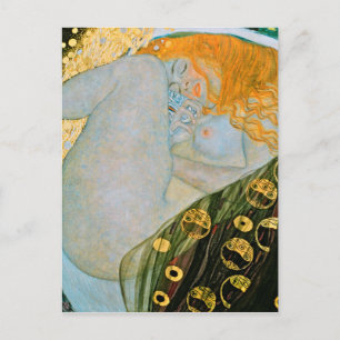 Gustav Klimt - Danae Postkarte