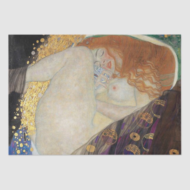Gustav Klimt - Danae Seidenpapier (Vorderseite)