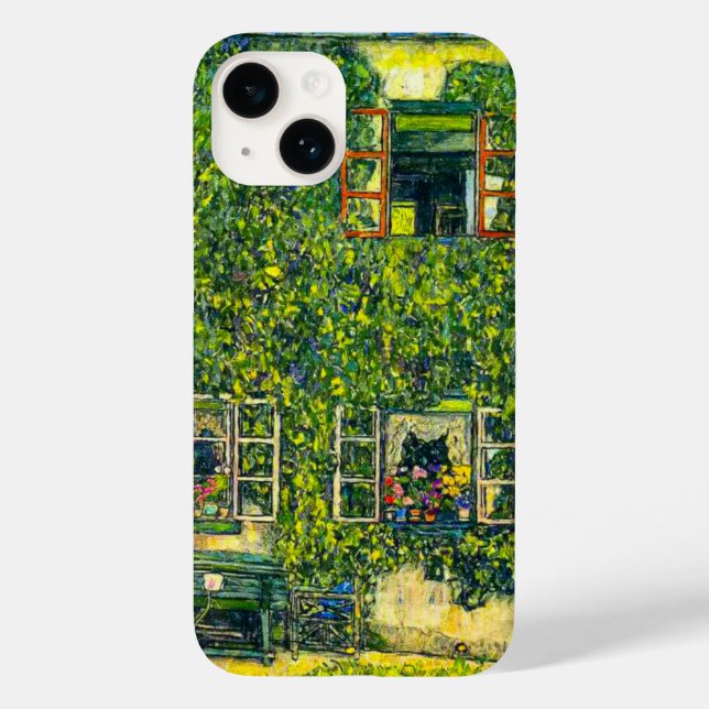 Gustav Klimt Das Haus Guardaboschi Case-Mate iPhone Hülle (Rückseite)