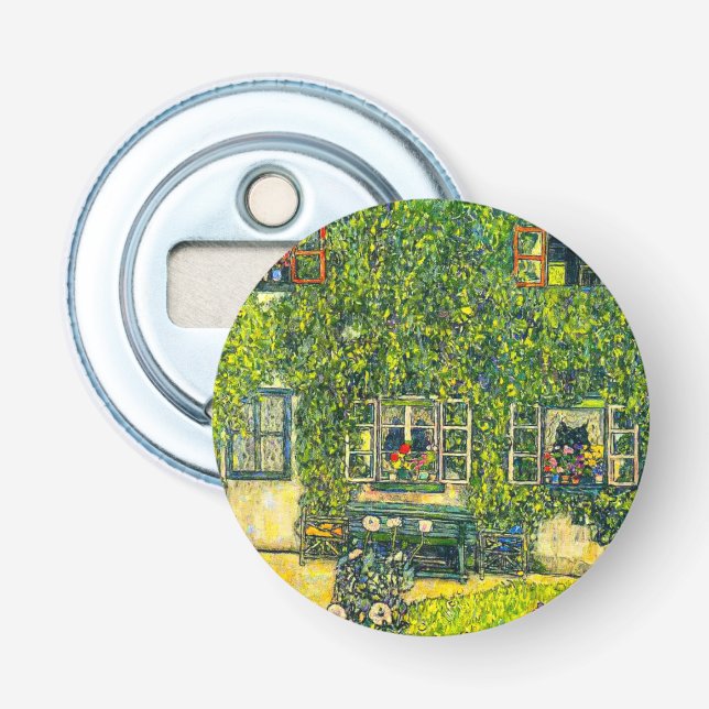 Gustav Klimt Das Haus Guardaboschi Flaschenöffner (Vorderseite)