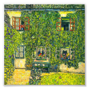 Gustav Klimt Das Haus Guardaboschi Fotodruck