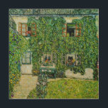 Gustav Klimt - Das Haus Guardaboschi Holzdruck<br><div class="desc">Das Haus Guardaboschi / Haus in Weißbach am Attersee - Gustav Klimt,  Öl auf Leinwand,  1912</div>