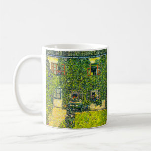 Gustav Klimt Das Haus Guardaboschi Kaffeetasse