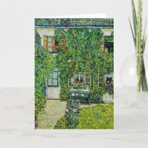 Gustav Klimt - Das Haus Guardaboschi Karte