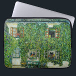 Gustav Klimt - Das Haus Guardaboschi Laptopschutzhülle<br><div class="desc">Das Haus Guardaboschi / Haus in Weißbach am Attersee - Gustav Klimt,  Öl auf Leinwand,  1912</div>