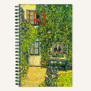 Gustav Klimt Das Haus Guardaboschi Notizbuch