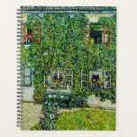 Gustav Klimt - Das Haus Guardaboschi Planer<br><div class="desc">Das Haus Guardaboschi / Haus in Weißbach am Attersee - Gustav Klimt,  Öl auf Leinwand,  1912</div>