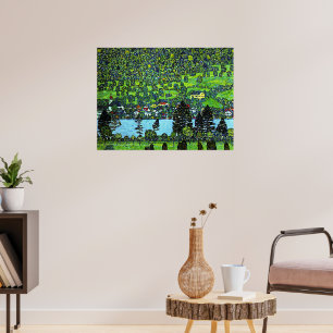 Gustav Klimt - Das Haus Guardaboschi Poster