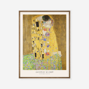 Gustav Klimt das Kiss Kunstausstellung Poster Prin